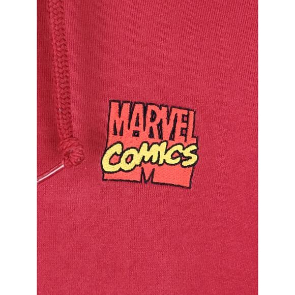 Uniqlo UT Marvel Spiderman Unisex Embroidered Printed Hoodie Red Size Small - Picture 4 of 7